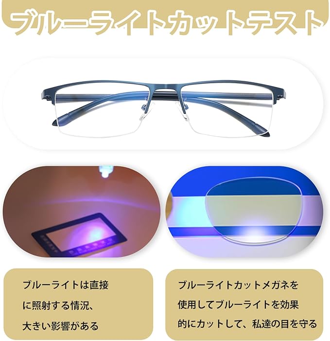 Bedtime Blue Light Cut Glasses, Computer Glasses, Ultra Lightweight, PC Glasses, Stylish, UV Protection Glasses, Unisex, No Prescription, Men's/Women's Glasses, Transparent Lenses, Harmful Light -  Australia