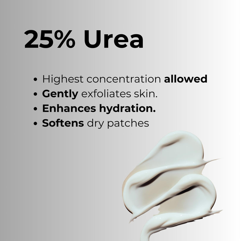 Foot and Elbow Cream – Urea Formula for Dry, Cracked Heels – Renewal & Softening Cream with Retinol, Vitamin B5 & E – Non-Greasy Formula for Dry Feet, Calluses & Rough Skin, 3.3 fl oz