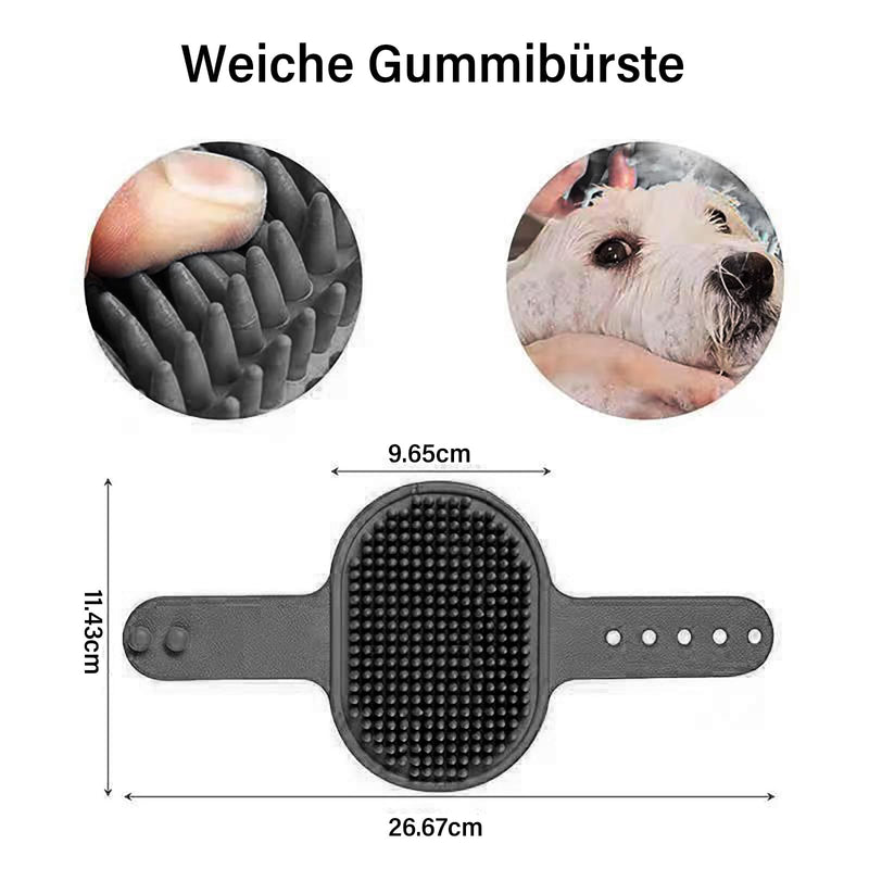 Tinioey® Paw Cleaner for Large Dogs | Dog paw cleaner | Incl. 3 dog towels | Dog paw cleaner | Dog accessories for large dogs | Dog things | Size L Large Grey - BeesActive Australia