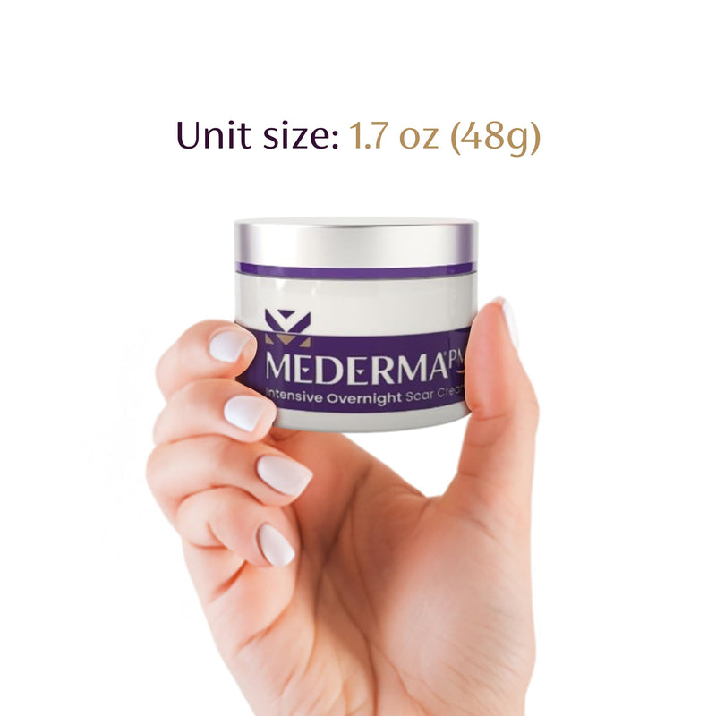 Mederma PM Intensive Overnight Scar Cream - Advanced Scar Treatment with Tripeptol, Works While You Sleep 1.7 Ounce - BeesActive Australia