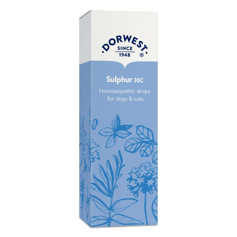 Dorwest Herbs Sulphur 30C Homoeopathic Liquid Remedy for Dogs & Cats - 15ml