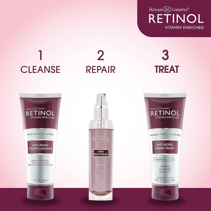LIVAURA Retinol Anti-Aging Hand Cream – The Original Brand For Younger Looking Hands –Rich, Velvety Conditions & Protects Skin, Nails & Cuticles – Vitamin A Minimizes Age’s Effect on Skin (Women's) Women's Hand Cream
