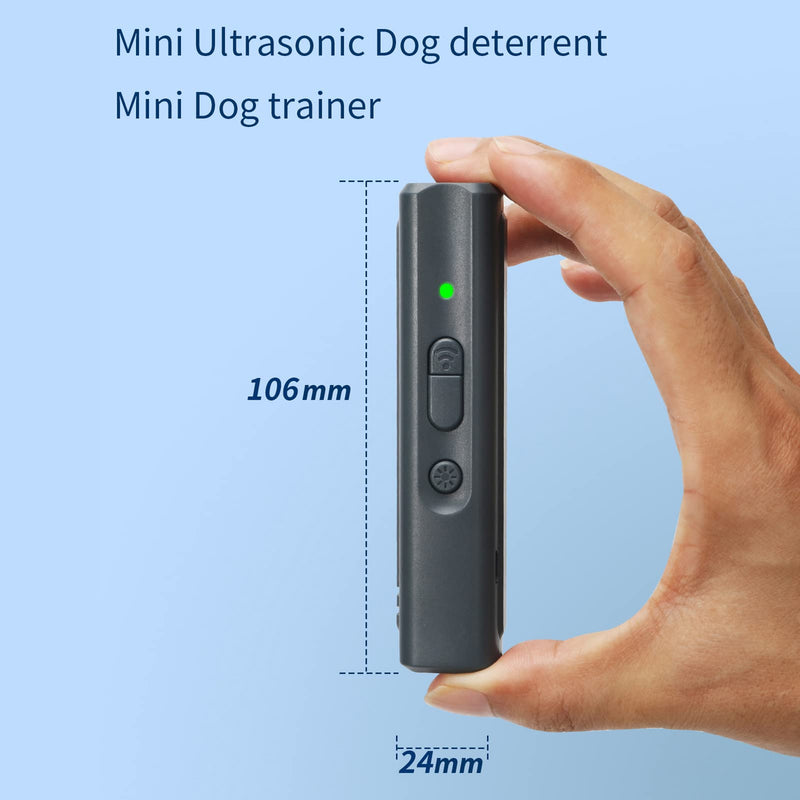Dog USB Rechargeable Dog Drive Device Portable Dog Trainer Barking Device with LED Indicator Lanyard