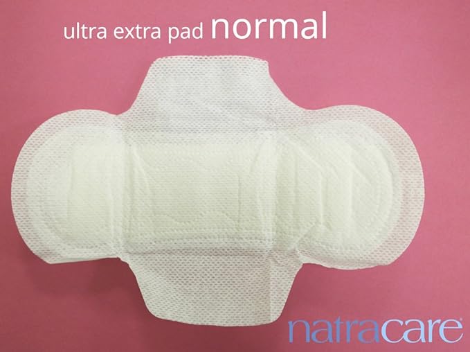 Natracare Sanitary Napkins, Organic, Regular & Feathered, Ultra Pad, Normal, Pack of 12 - BeesActive Australia