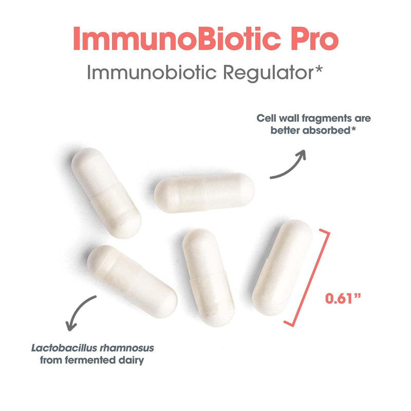 Allergy Research Group ARG ImmunoBiotic Pro Postbiotic Immune, 200 Capsules | Postbiotic Immune Regulator with Lactobacillus Rhamnosus Lysate for Immune System and Gut Barrier Function