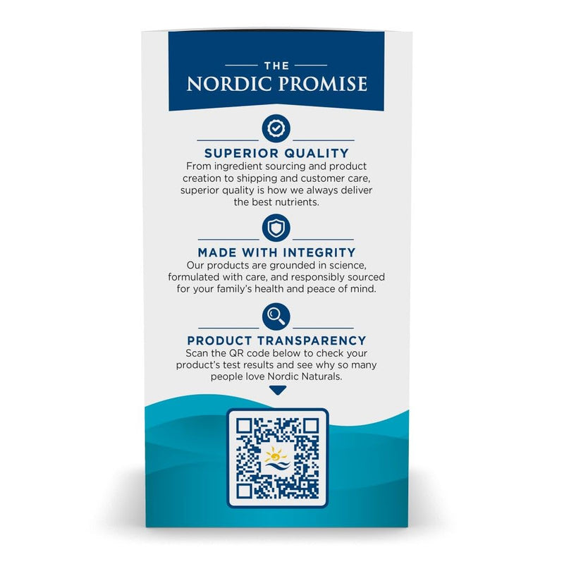 Nordic Naturals Plant-Based Omega-3 D3+K2, 1210mg, Vegan Softgels - 60 Count
