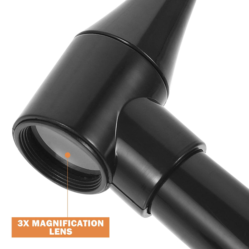 Healifty Medical Diagnostic Otoscope, Ear Care Ear Scope Magnifying Lens Clinical Penlight Flashlight Ear Care Set 2pcs - BeesActive Australia