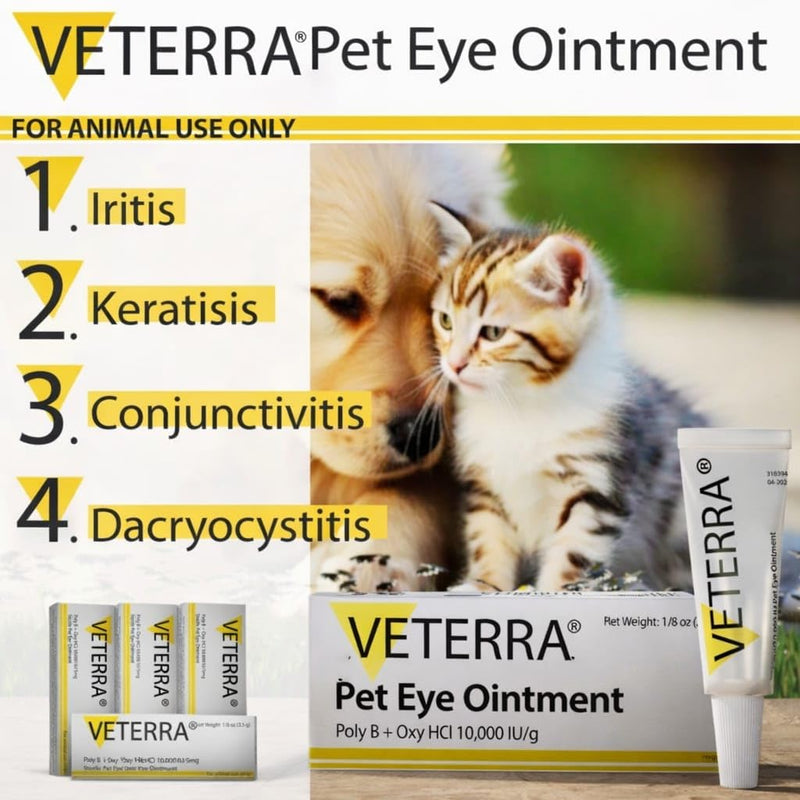 Eye Health Cream for Cats,Dogs and All Pets 1/8 oz /3.5gr