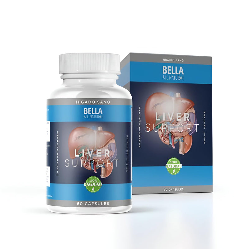 Bella All Natural Liver Support Capsules