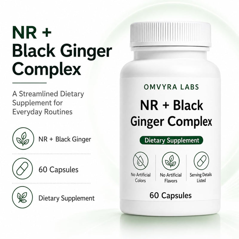 Black Ginger Complex, 60 Capsules