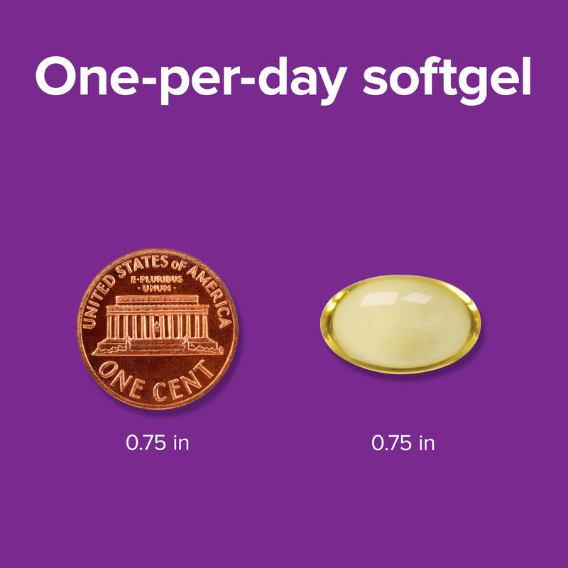 Webber Naturals Cod Liver Oil Softgels, Vitamins A & D, 1100 mg, 180 Count | High Potency, Value Size, Dairy/Gluten/Shellfish Free, Supports Immune Health, One Softgel Daily