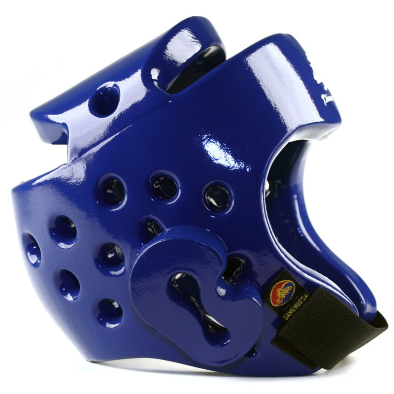 Pine Tree Sang Moo Sa Taekwondo, Karate, Martial Arts Headgear Blue Small