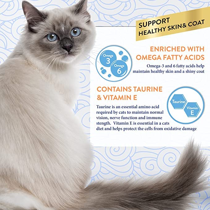 INABA Churu Skin & Coat - Pureed cat treats with tuna and scallop - Omega 3 & 6 and taurine - Feline snacks, creamy texture - Food for cats, skin & fur - 48 tubes x 14g Tuna & scallop 56 g (pack of 12) - BeesActive Australia