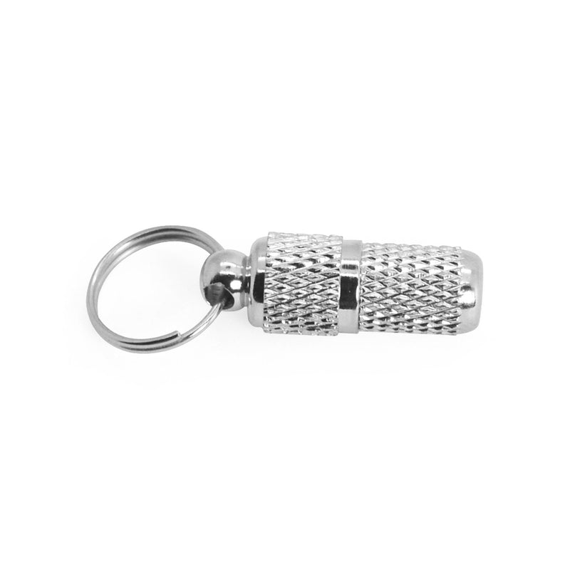 Grenhaven Address Tag Address Tube ID Tag Animal Tag Collar Waterproof Pendant for Dogs and Cats Address Capsule Cat Collar Dog Collar Ultra Light, XXS, Silver - BeesActive Australia