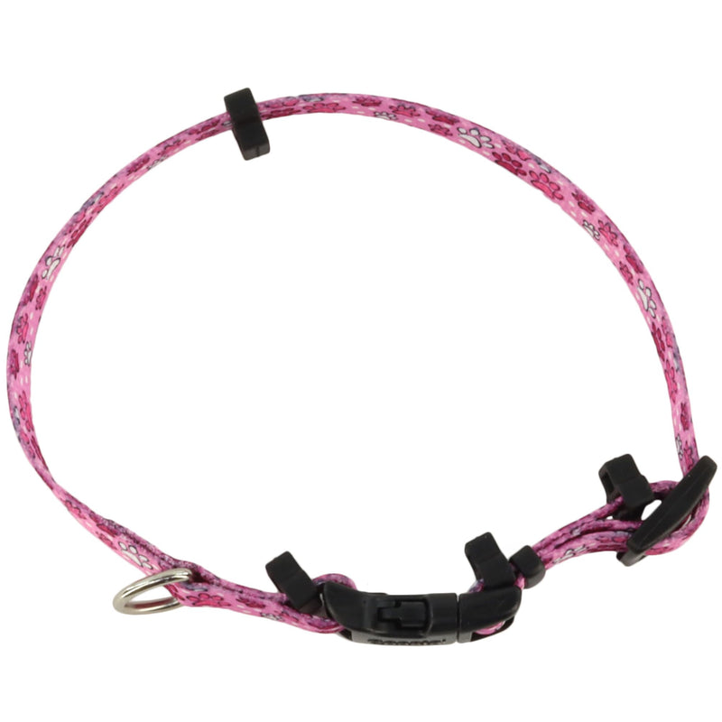 Coastal Pet SecureAway Collar Protector for Flea Collars - Adjustable pet Accessory - Protective Flea Collar for Dogs & Puppy - Multi Paws, 1" x 14-20"