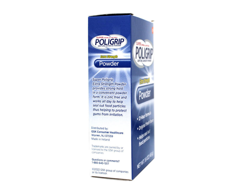 Super Poli-Grip 07801 Denture Powder (Pack of 6)