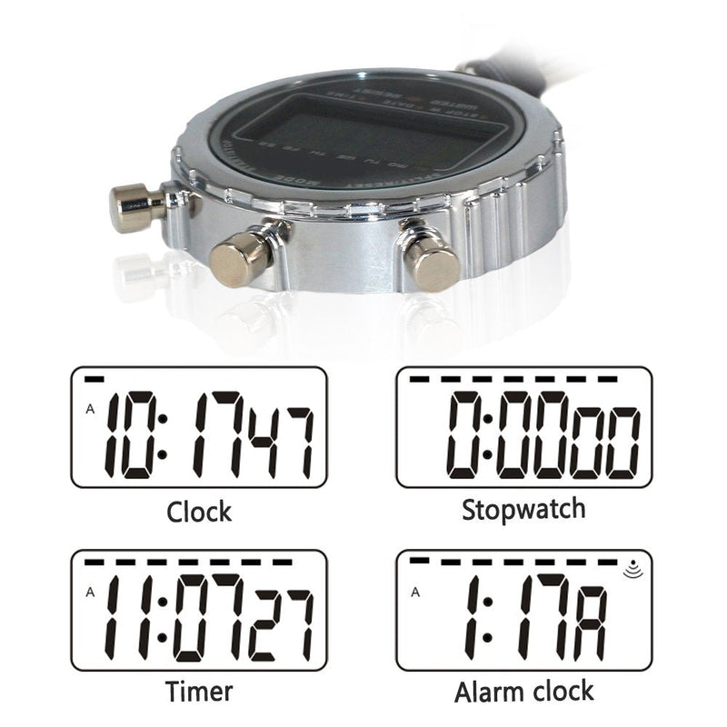 LAOPAO Melt Stopwatch, Clock Daily Rainproof Digital Timer for Sports Match,Competition,Coach,Referee,Training,Timing Xj-203