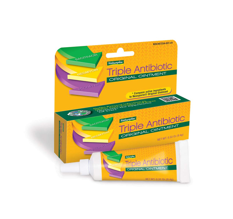 Natureplex Triple Antibiotic Original Ointment 0.33 Ounce Tube 4 Pack In The Ointment EP