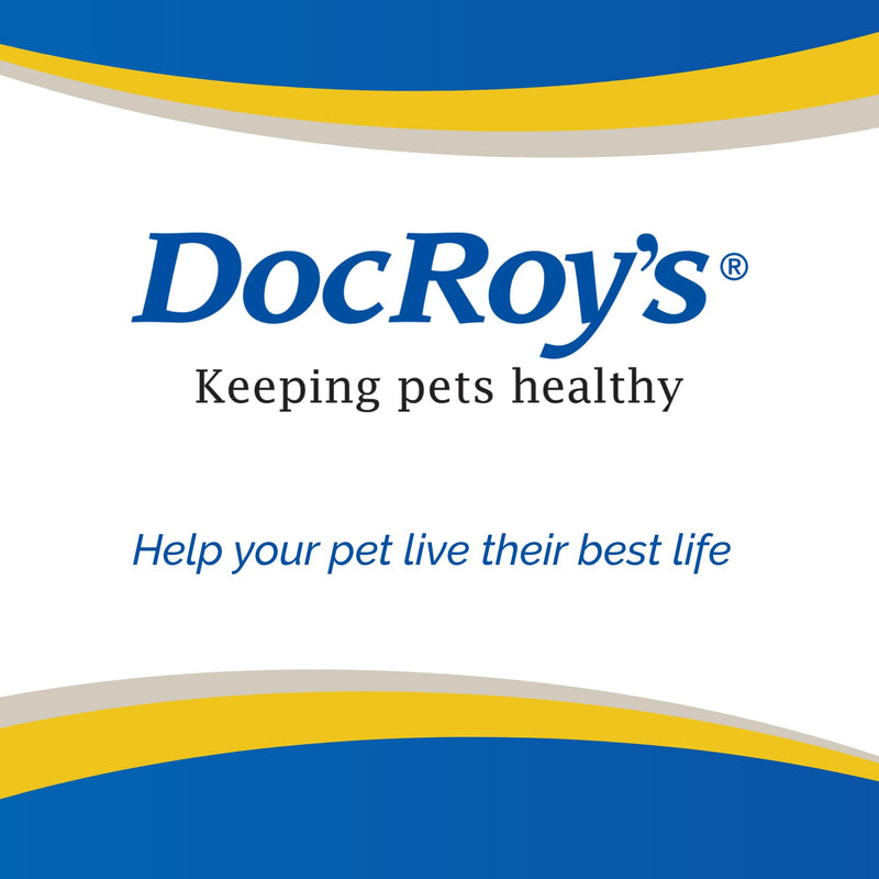 Doc Roys Healthy Bones Calcium and Phosphorus Chews for Dogs and Cats, Bone and Teeth Health Supplement with Vitamin D3, Roast Beef and Liver Flavor, 100 ct 100 ct - Chewable Tablets