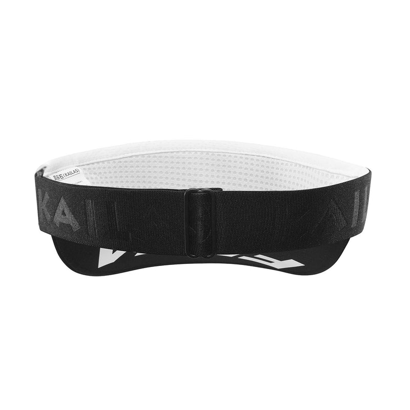 KAILAS Sports Sun Visor Cap Unisex Cotton Ball Hat Outdoor Adjustable Black/White