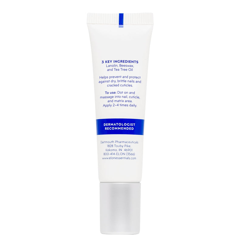 Elon Lanolin-Rich Nail Conditioner – Strengthens Nails, Protects Cuticles, Dermatologist-Recommended for Brittle & Damaged Nails (10g Tube) 0.35 Ounce (Pack of 1)
