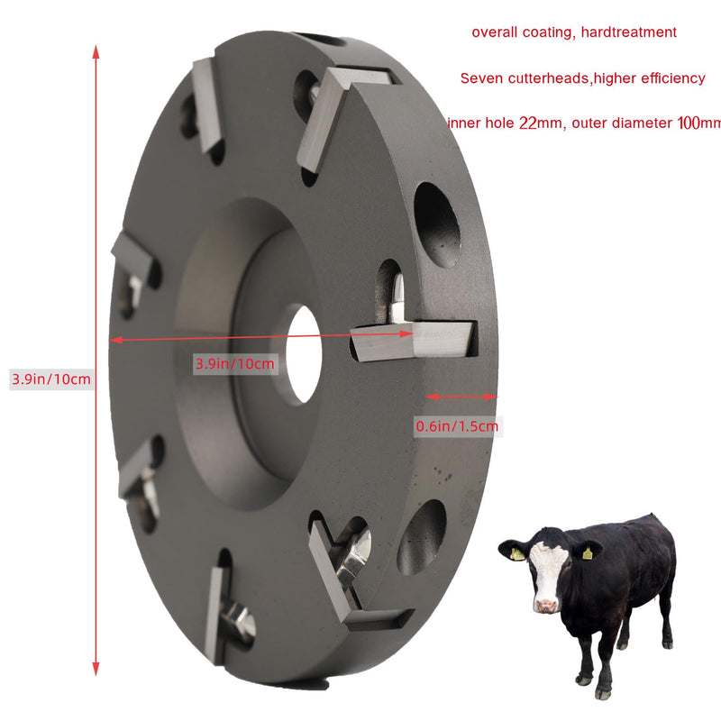 Hoof Trimming Disc Professional Hoof Trimming Disc Plate Electric Hoof Knife Tool Aluminium Alloy Livestock Sheep Cattles Horses Hoof Nipper Knife Tool - BeesActive Australia