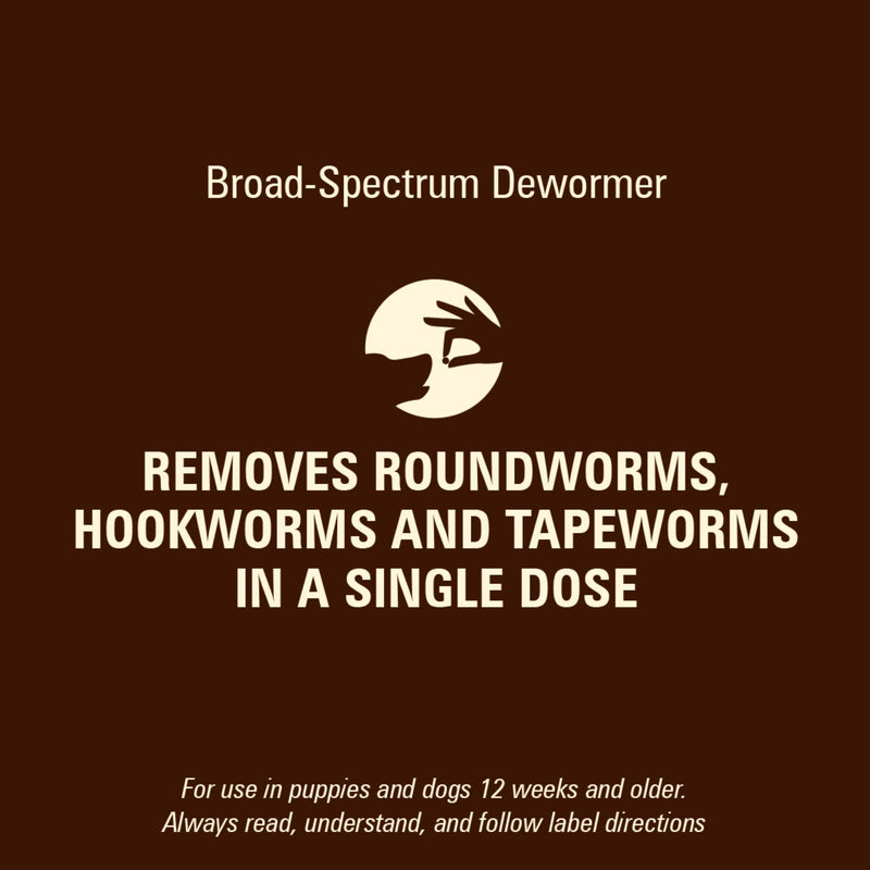 WORM X PLUS 7 Way DeWormer for Small Dogs 6-25 lbs (6 Count) + ADVECTA Flea and Tick Prevention for Medium Dogs 11-20 lbs (2 Count) Bundle