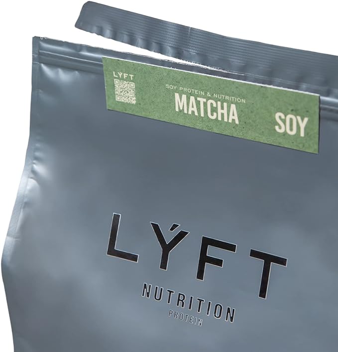 Soy Protein LYFT Lift Vitamins 12 types Minerals 8 types Lactic acid bacteria Low fat Supervised by Edward Kato Amino acids Zinc (Matcha flavor, 500g) - BeesActive Australia