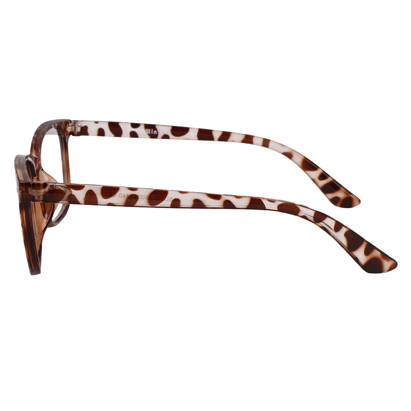 Blue Light Blocking Glasses | Computer Reading/Gaming/TV/Phones Glasses for Men Women | Night Driving UV Glare Glasses * Leopard | Clear - BeesActive Australia