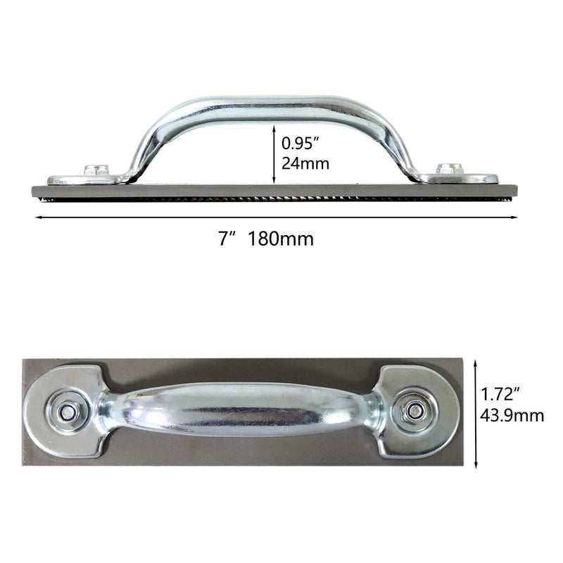 Mini Hoof Rasp, Horseshoe File with Metal Handle, Carbon Steel Farrier File Tool, Suitable for Horse/Goat/Cow/Donkey/Animal Hooves, Strong - BeesActive Australia