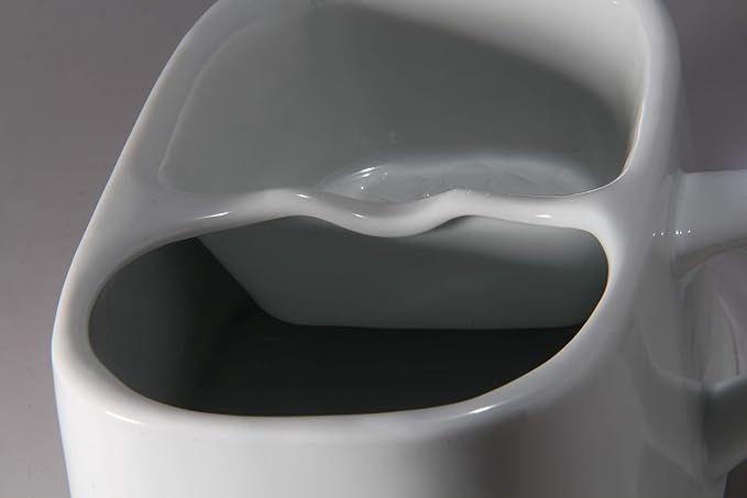 White Porcelain Thermal Shaving Cup, Arita Ware Frothing Mesh Shape, For Commercial Use, White -  Australia