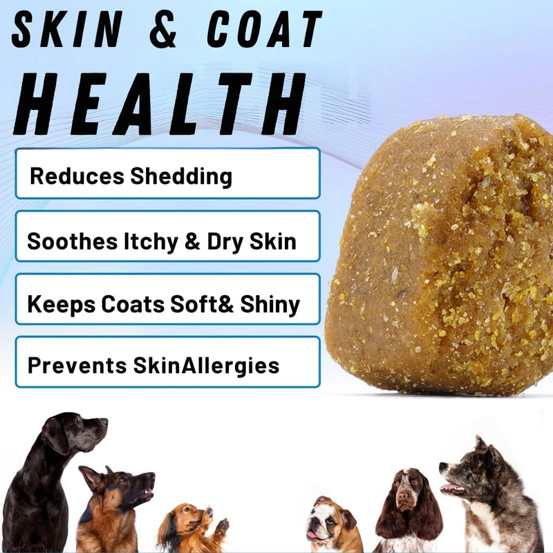 Dog Allergy Relief, Allergy Tablets for Dogs, Itch Remedies for Dogs with 150 pcs, Dog Anti Itchy Skin Relief, Immunity Treats for All Breeds and Sizes