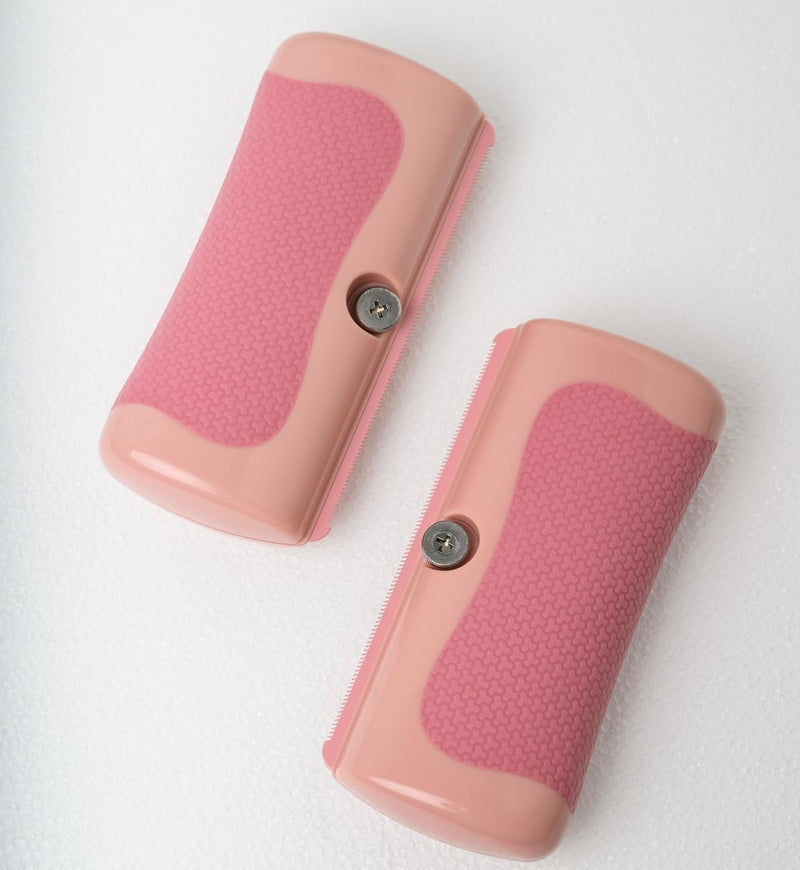 Animal Deshedding Comb For Fur - dog brush,dog brush for shedding,deshedding dog brush,cat brush,cat brushes for indoor cats,cat grooming supplies - Perfect for Cats, Dogs, & Horses (Pink) Pink - BeesActive Australia