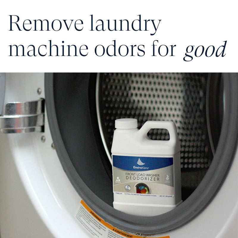 EnviroKlenz Front Load Washer Machine Cleaner and Deodorizer | HE, Top, and Front Load Washer Cleaner | Works Against Chemical, Fragrances, and Sweat Odors | Non-Toxic & Fragrance Free | 3 Loads - BeesActive Australia