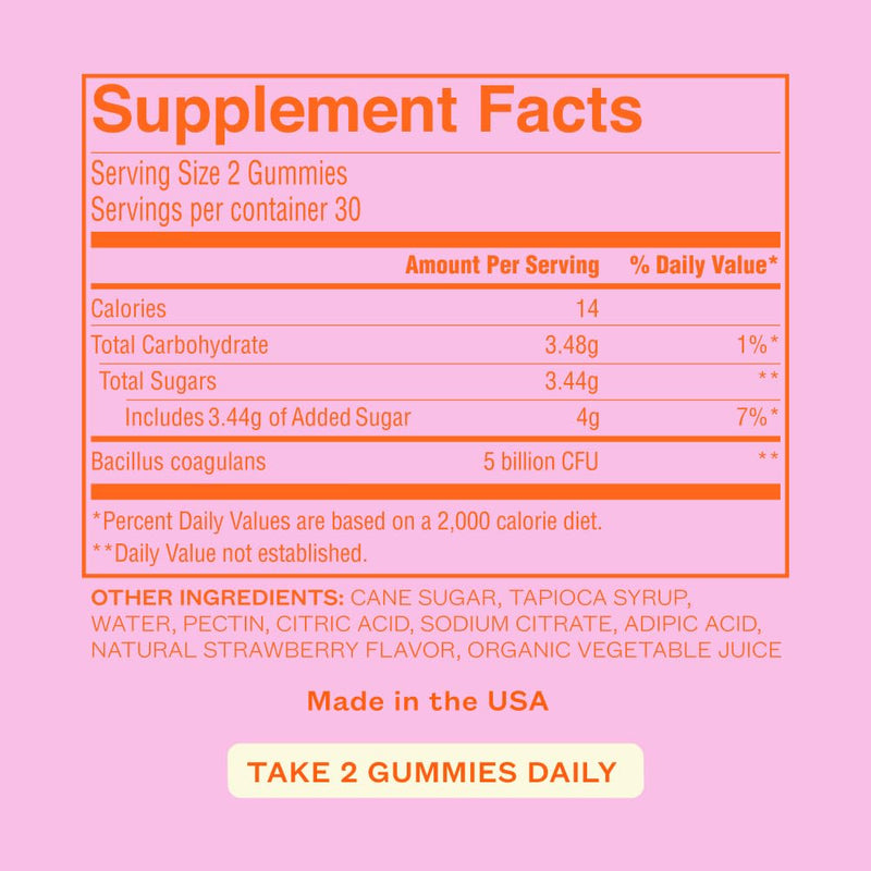 Cheeky Bonsai Balanced Babe Vaginal Probiotic Gummies, 5 Billion CFU, 60 Ct | Supports Healthy pH, Healthy Odor & Flora Support, Juicy Strawberry Flavor