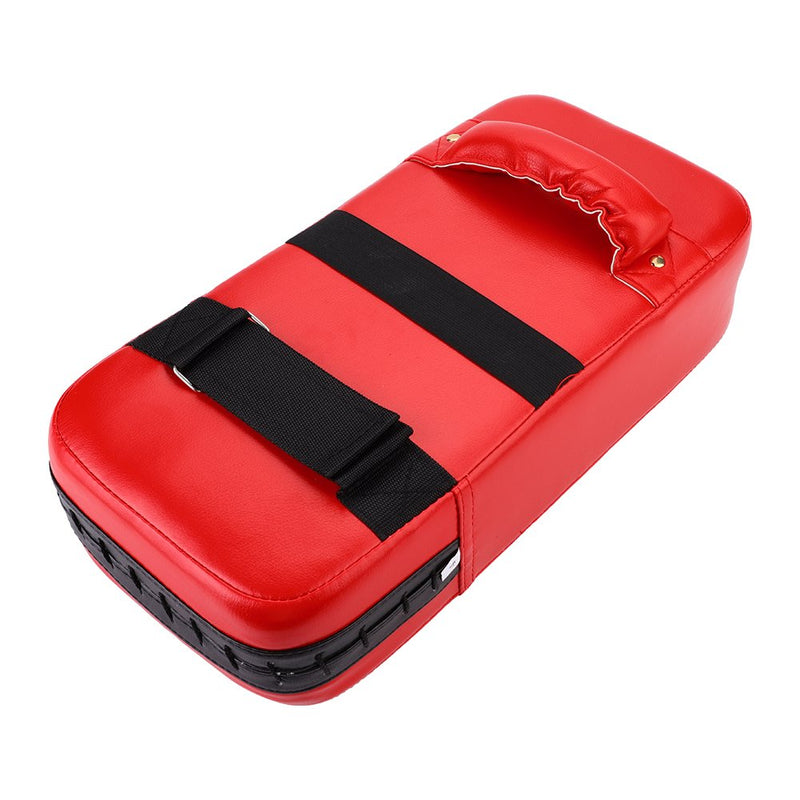Brrnoo 2-in-1 Punching Mitts and Kicking Set for Beginners Arts Lovers, Training Hand Foot Target Taekwondo Kick Training Equipment Red