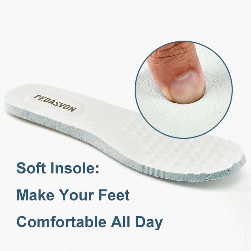 Women's Healthcare Nursing Shoes Lightweight Comfortable Nurse Shoe Footwear Restaurant Loafer Waterproof Work Shoes 8.5 White-209 - BeesActive Australia