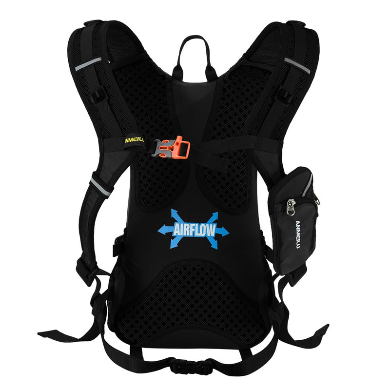Outdoor Cycling Backpack, 18L, Black Single backpack