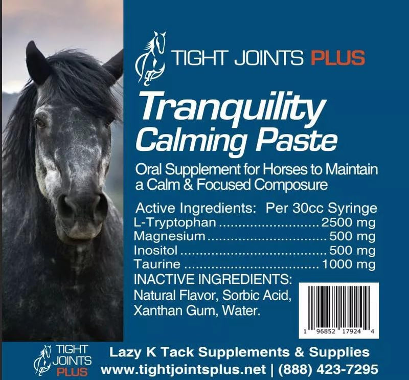 Tranquility Calming Paste for Horses