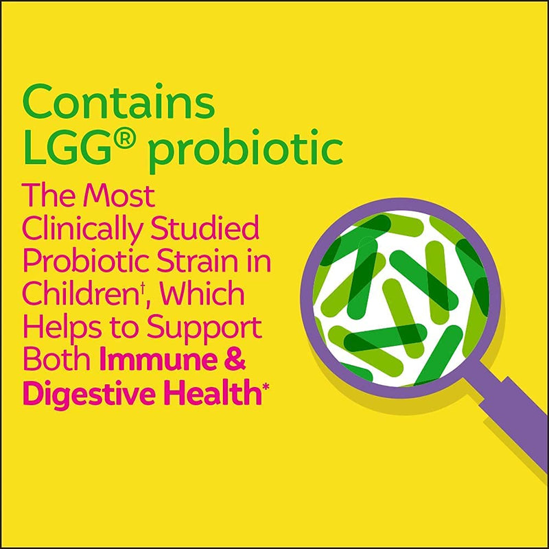 Culturelle Kids Chewable Daily Probiotic for Kids,Ages 3+,#1 Pediatrician-Recommended Brand,Natural Berry Flavored Daily Probiotics for Digestive Health,Oral Care & Immune Support,30 Count (Pack of 3) 30 Count (Pack of 3)