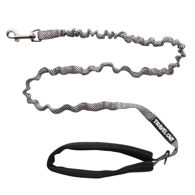 Travel Cat Harness and Bungee Leash Set - 2 in 1 Adjustable Escape Proof Cat Harness & Leash for Small, Medium, Large Cats, Kitten - Safe H-Style Cat Leash Harness for Outdoor Walking (Checkered) Checkered - BeesActive Australia