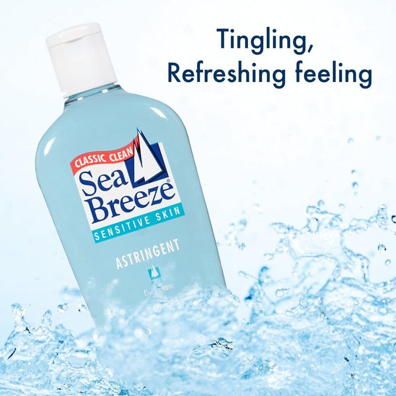Sea Breeze Sea Breeze Fresh-Clean Astringent Sensitive Skin, 10 oz (Pack of 2)
