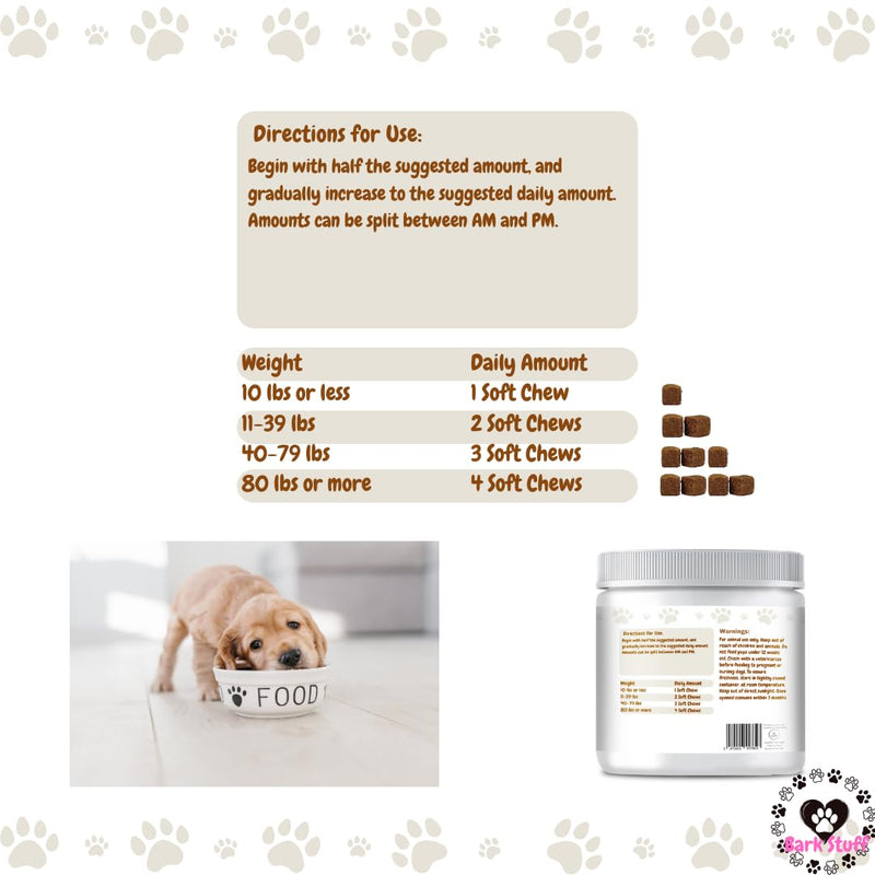 Bark Stuff - Hip & Joint Chews for Dogs