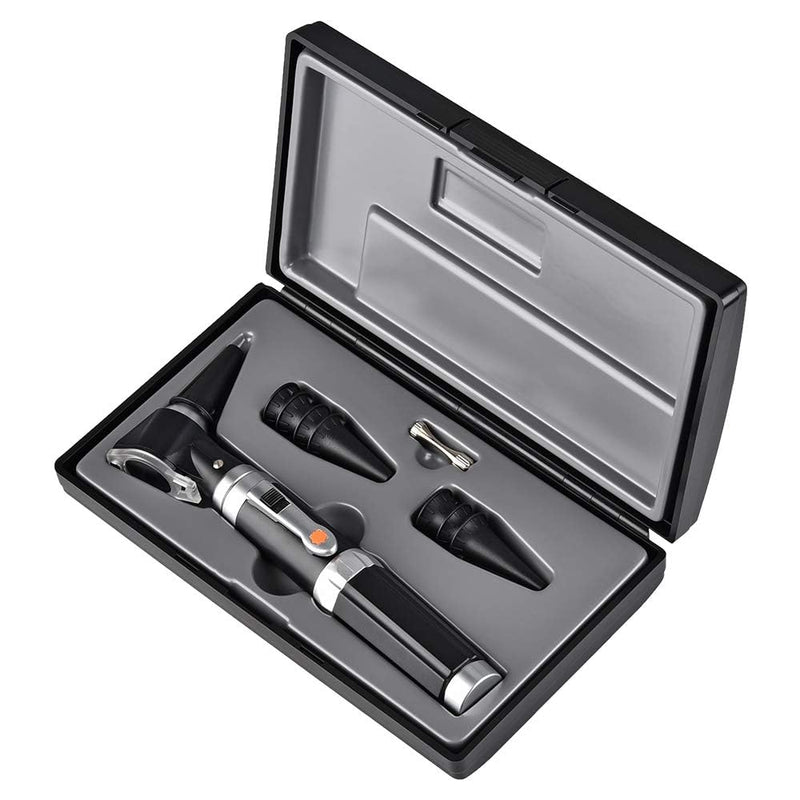 Jiusion 3X Otoscope with LED, Portable Handheld Ear Check Magnifier with 8 caps and 1 Storage case for Doctor Nurse Adult Kid Dog Cat Pet - BeesActive Australia