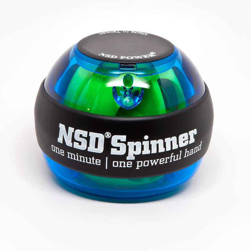 NSD Power Essential Spinner Gyro Hand Grip Strengthener Wrist Forearm Exerciser Blue
