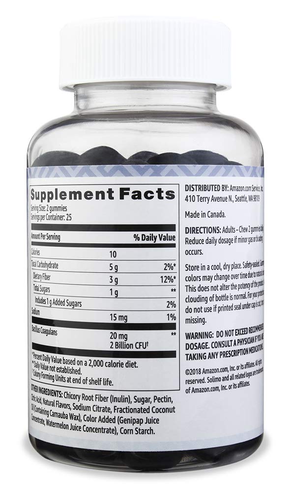 Amazon Basics Adult Multivitamin (150 Gummies) and Prebiotic & Probiotic Gummies (50 Gummies)