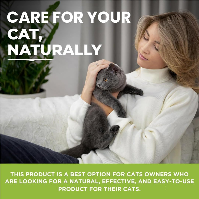 Natural Gut Support for Cats + Neck Drops for Cats