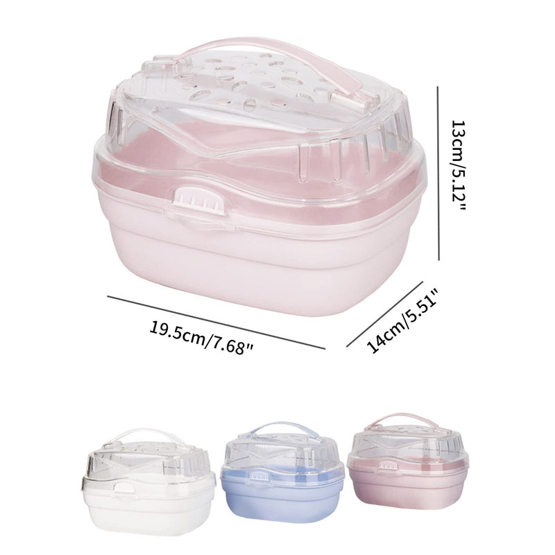 hero-s Transport Box Hamster, Carrying Cage, Portable Travel Cage Small Animals, with Water Bottle, Guinea Pig Carrying Bag - BeesActive Australia