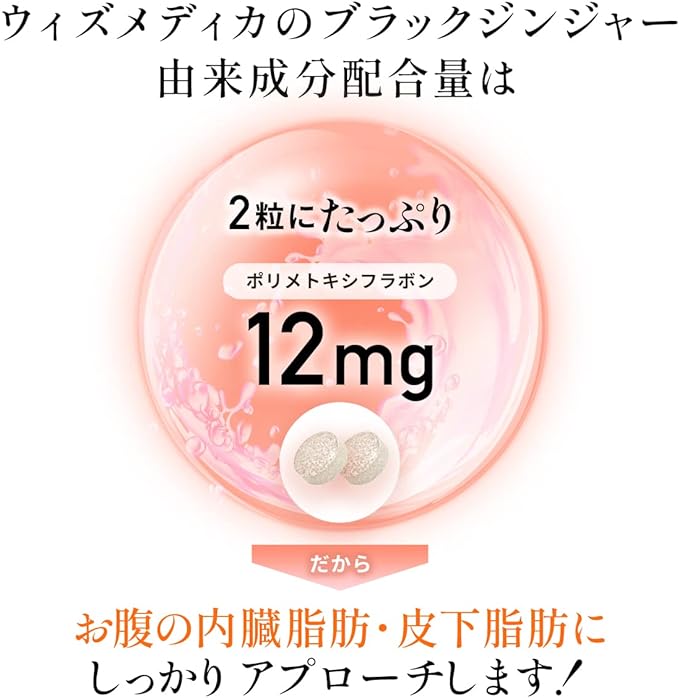 Number Supplement 01 [Foods with functional claims] 3 concerns [visceral fat, subcutaneous fat, sleep] Diet support supplement Belly fat Sleep quality With Medica (Black Ginger & Lafuma/30 days supply) - BeesActive Australia