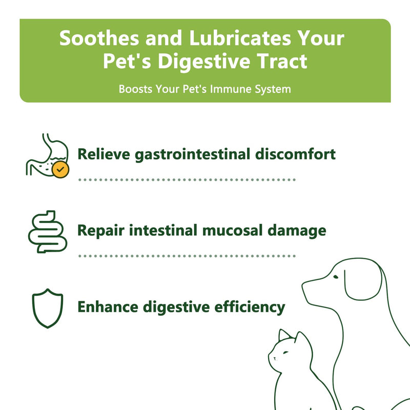 Elm Powder for Dogs and Cats 120 g, for the Relief of gastrointestinal Complaints in Pets, Promotes mucosal Repair, Promotes Nutrient Absorption